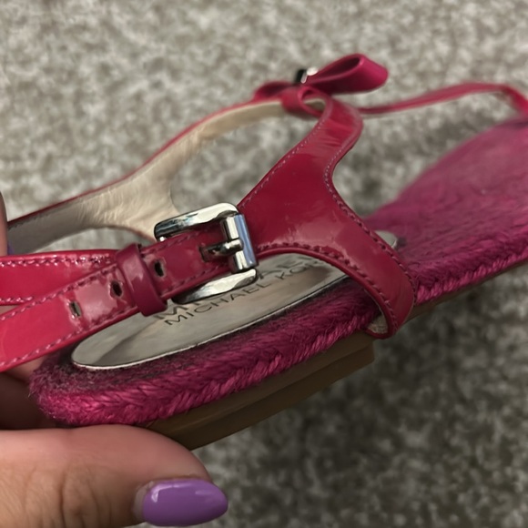 Michael Kors Fuchsia Sandals - Picture 4 of 5